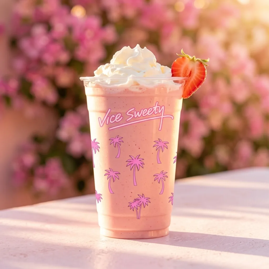 Milkshake Fraise Vice Sweety