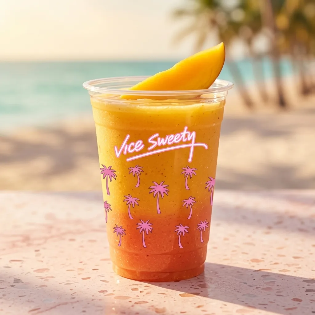 Smoothie sunset